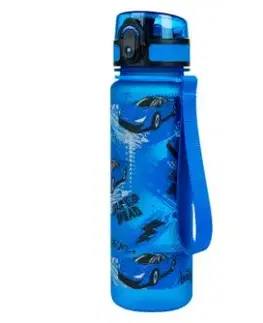 Tritanová fľaša na nápoje Autá, 500 ml Baagl