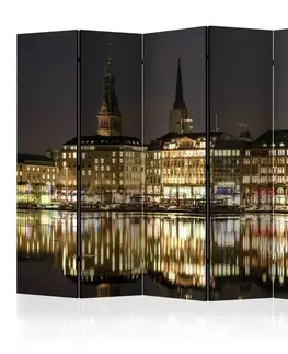 Paraván Night in Hamburg Dekorhome