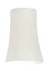 Biele sklenené tienidlo G9 pre lampu Kroton