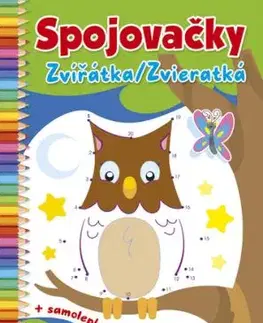 Spojovačky: Zvířátka / Zvieratká (+ samolepky)