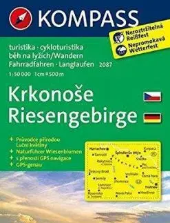 Krkonoše 2087 - mapa 1:50 000