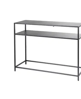 Dekoria Konzolový stolík Ivar 100 x 35 x 80 cm, 100 x 35 x 80 cm 