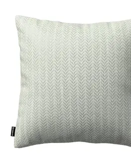 Dekoria Karin - jednoduchá obliečka, strieborná šedá, 50 x 50 cm, Imperia Premium, 144-10