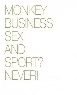 Monkey Business - Sex and Sport? Never! CD - Monkey Business