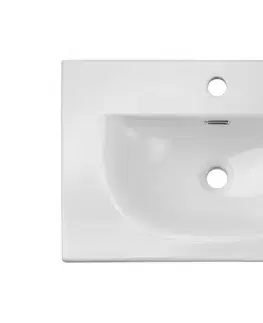 ArtCom Keramické umývadlo SKY3 60 | E-8099-3-60 | biely lesk 60 cm