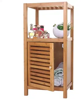 Kúpeľňový regál B18 so skrinkou