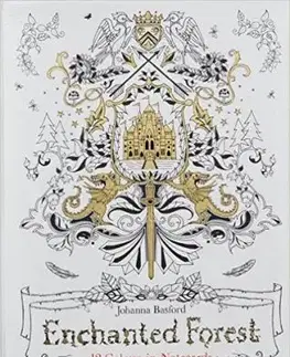 Enchanted Forest - 12 Colour-in Notecard
