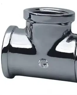 Chrómový T-kus 1/2