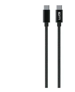 Winner Group - USB kábel USB-C / USB-C 60W 50cm čierna WINTYPCC50CM
