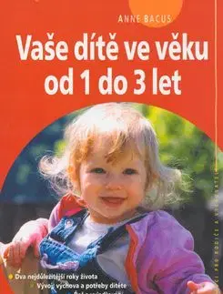 Vaše dítě ve věku od 1 do 3let - Anne Bacus