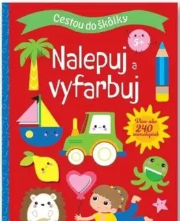 Cestou do škôlky: Nalepuj a vyfarbuj 5+