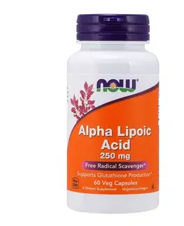 NOW Foods Kyselina alfa-lipoová 250 mg