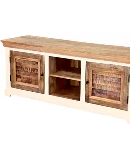 TV stolík Agni 150x60x45 indický masív mango