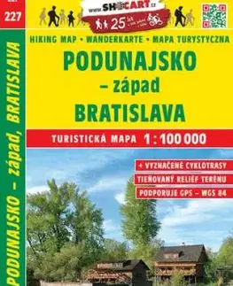 Podunajsko - západ, Bratislava 1:100 000