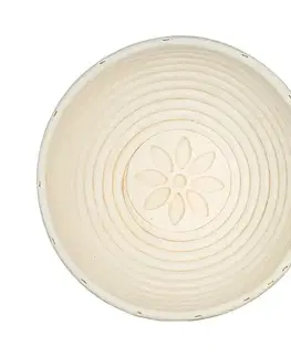 Banquet Ošatka okrúhla na kysnutie chleba Natural pr. 21 x v. 7,5 cm, kvietok