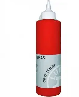 Lukas Terzia akrylová farba cadmium red light 500 ml