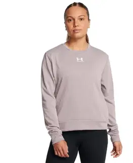 Under Armour Dámska mikina Rival Terry Crew Grey  LL