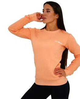 GymBeam Dámska mikina Basic Jumper Powder Peach  S