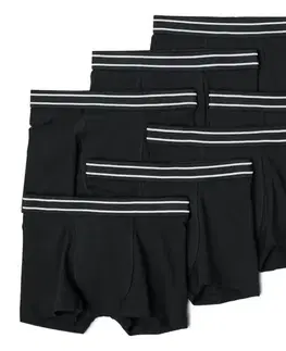 Chlapčenské boxerky, 7 ks, čierne