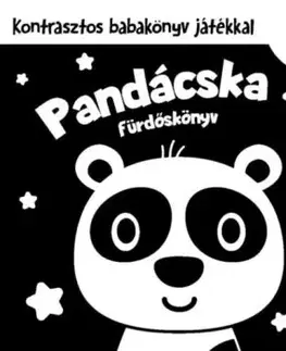 Pandácska - kontrasztos fürdőskönyv játékkal