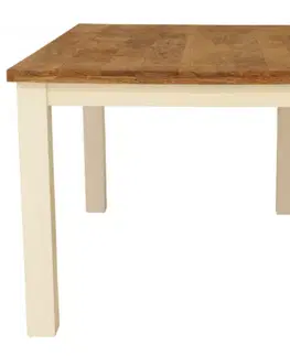 Jedálenský stôl Agni 120x90 indický masív mango
