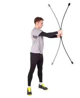 inSPORTline Flexi Bar Strong čierna