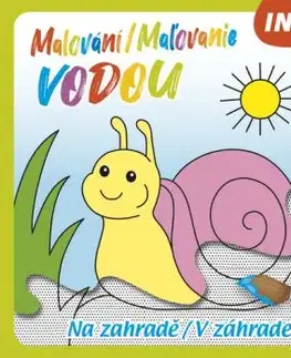 Malování / Maľovanie vodou: Na zahradě / V záhrade