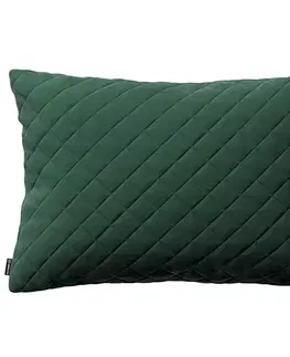 Dekoria Obliečka Kinga pikovaná 60 x 40 cm, Mørkegrøn, 60 x 40 cm, Velvet, 704-25