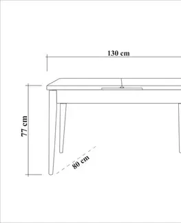 Extendable Dining Table Vina - Atlantic