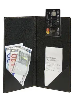 SECURIT Dosky na účtenky TRENDY, čierna
