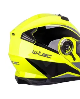 W-TEC Banelmeda čierna-fluo žltá - M (57-58)