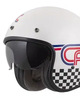 Cassida Oxygen Rondo 2.0 bílá perleť/červená/modrá/černá XL (61-62)