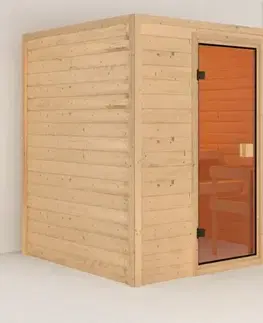 Interiérová fínska sauna 195x169 cm Lanitplast