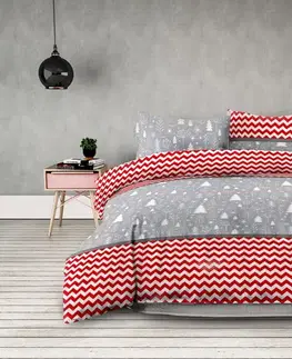 ArtFlhf Vianočné obliečky na dvojlôžko CHRISTMASMESS