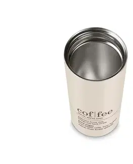 Cestovný hrnček na kávu TO GO, Coffee Dictionary