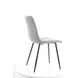 KIK VELVET jedálenská stolička, béžová