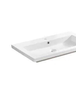 COMAD UM-8070 SPIRIT 80 DP - Zápustné umývadlo SPIRIT 46x81 cm biela UM-8070 SPIRIT 80 DP