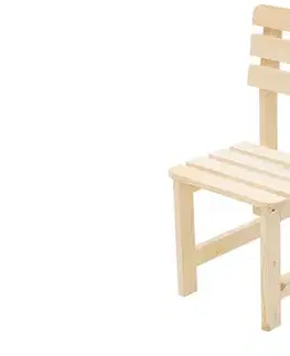 DEOKORK Masívne drevené záhradné kreslo z borovice drevo 22 mm