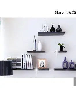 Nástenná polička GANA 80x25 Tempo Kondela