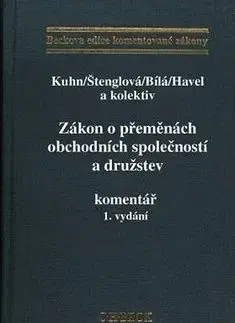 Zákon o proměnách obchodních spoločností - Petr Kuhn