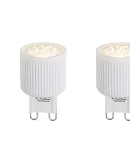 Sada 2ks G9 24mm stmievateľných LED žiaroviek 3W 300lm 2700K