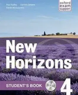 New Horizons 4 Studens book+CD - Daniela Simons, Paul Radley