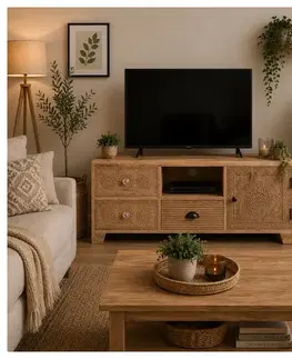 TV stolík 120x50x45 Manu indický masív mango