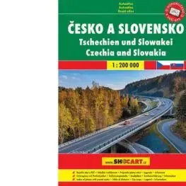 Autoatlas Česko a Slovensko 1: 200 000 A5