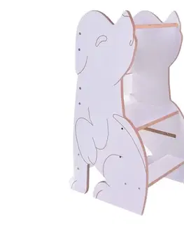 AVETO CZ Učiaca veža WOLF biela 8590828049357