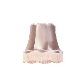 Hodvábny tienidlo ružové 45 cm - Granny
