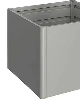 Biohort Zvýšený kvetináč na zeleninu BIOHORT 103 x 103 x 77 cm (sivý kremeň metalíza)