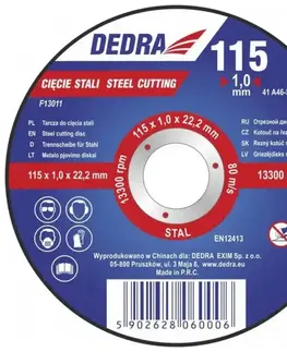 Rezný kotúč na oceľ  125x3,2x22,2 mm