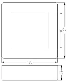 Stropné svietidlo Spn-06 IP20 LED