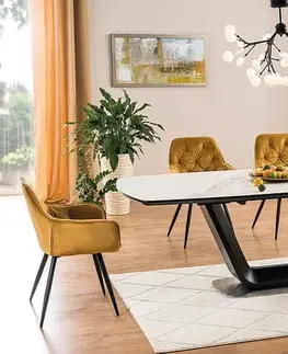 Rozkladací jedálenský stôl ARMANI CERAMIC Signal